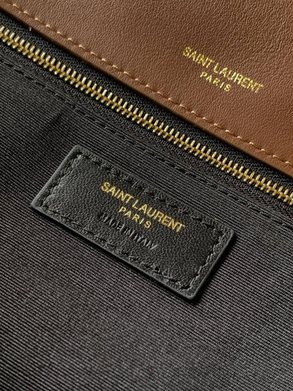 Leather Top Handle Bag