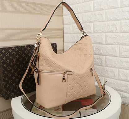 Modern Refined Monogram Top Handle Bag