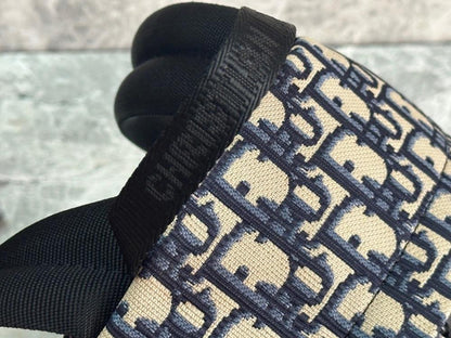 Modern Stylish Monogram Canvas Backpack