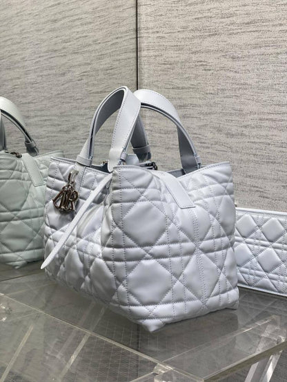 Calfskin Top Handle Bag