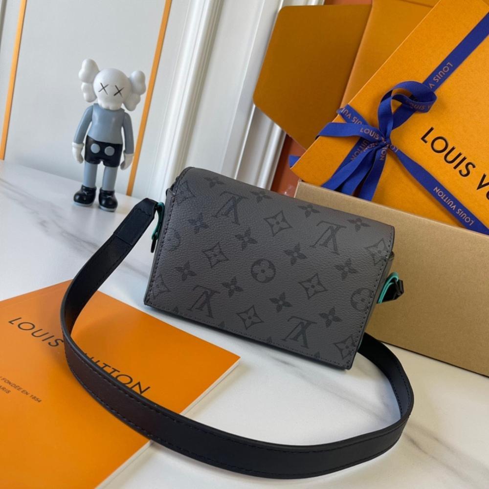 Stylish Monogram Leather Shoulder Bag – Limited Edition