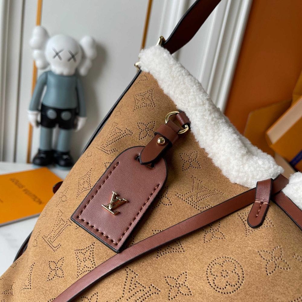 Elegant Monogram Leather Crossbody Bag – Limited Edition