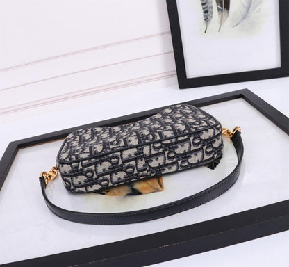 Italian-Inspired Stylish Printed Leather Shoulder Bag