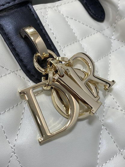 Calfskin Top Handle Bag