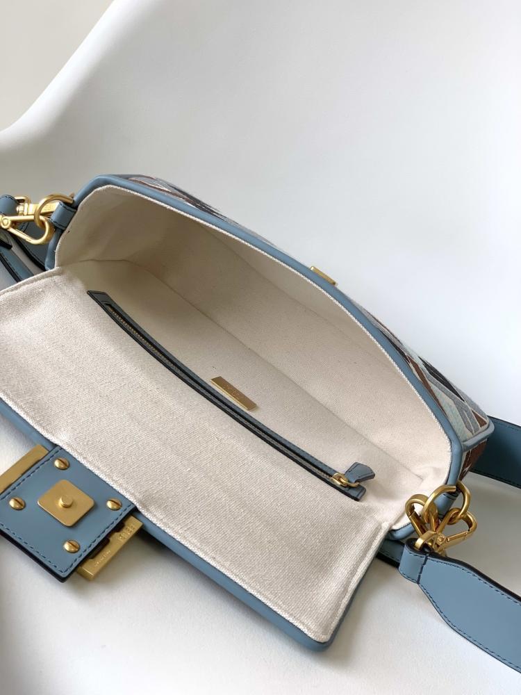 Embroidered Shoulder Bag