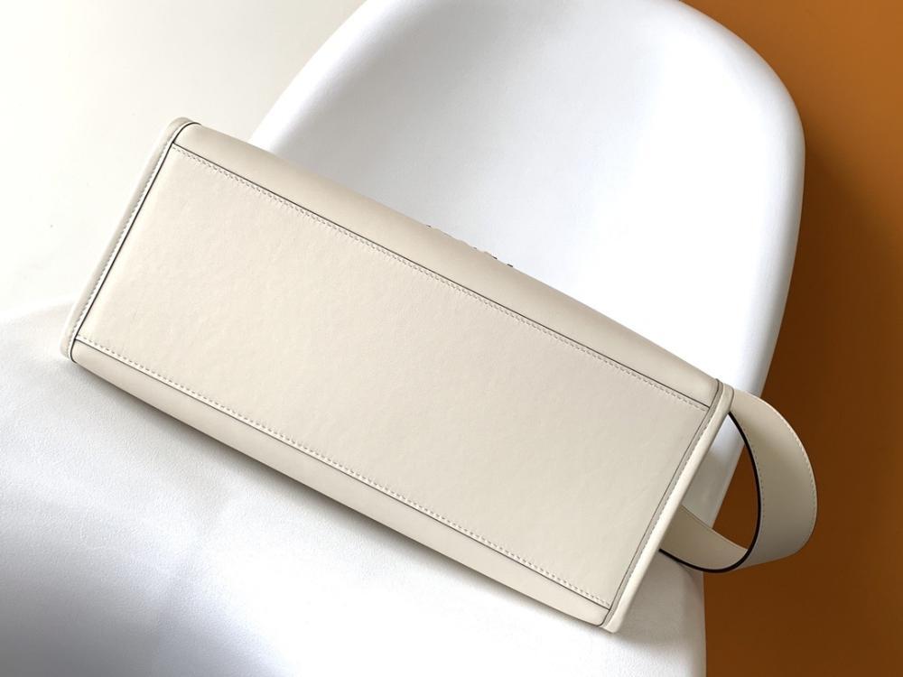Leather Top Handle Bag