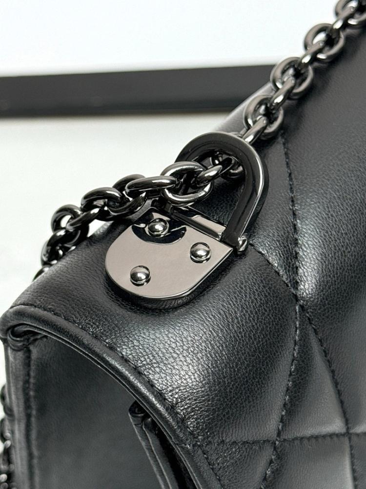 Luxury Stylish Blue Leather Shoulder Bag