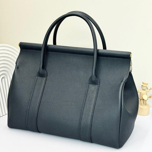 Classic Modern Calfskin Top Handle Bag