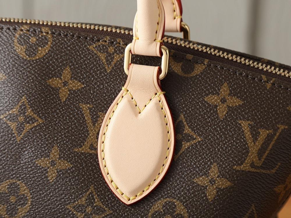 Elegant Stylish Monogram Leather Shoulder Bag