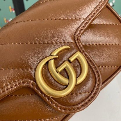Alma Brown Quilted Leather Top Handle Bag
