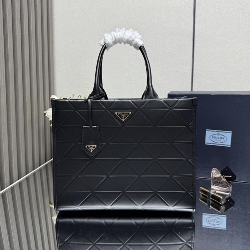 Calfskin Top Handle Bag