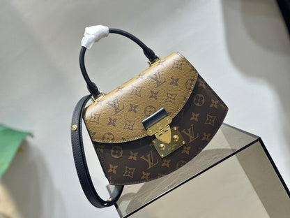 Classic Luxury Monogram Shoulder Bag