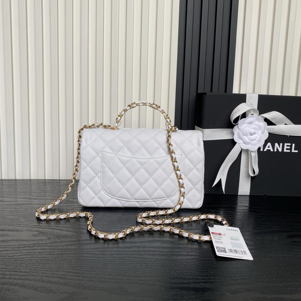 Leather Top Handle Bag
