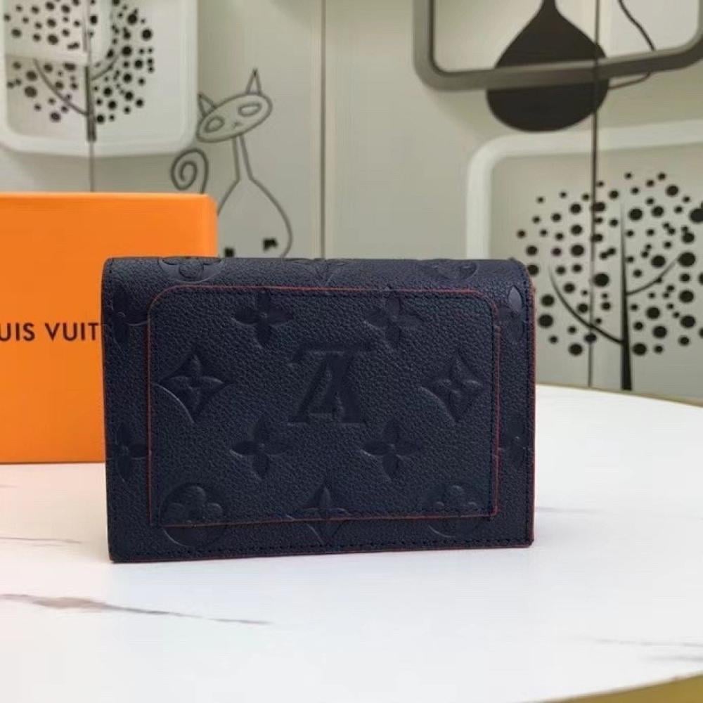 Modern Refined Monogram Calfskin Wallet