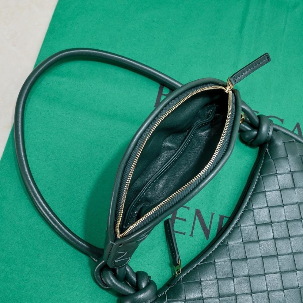 Bobby Woven Leather Shoulder Bag