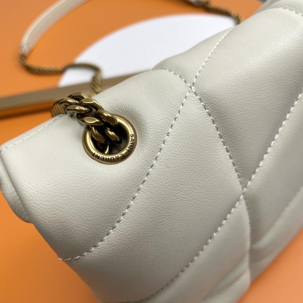 White Leather Shoulder Bag