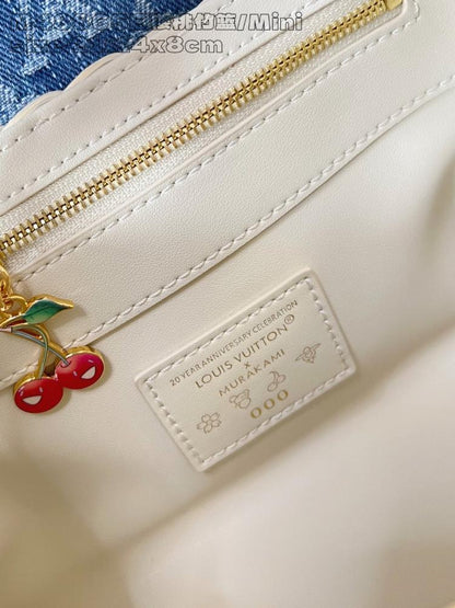 Woven Leather Shoulder Bag