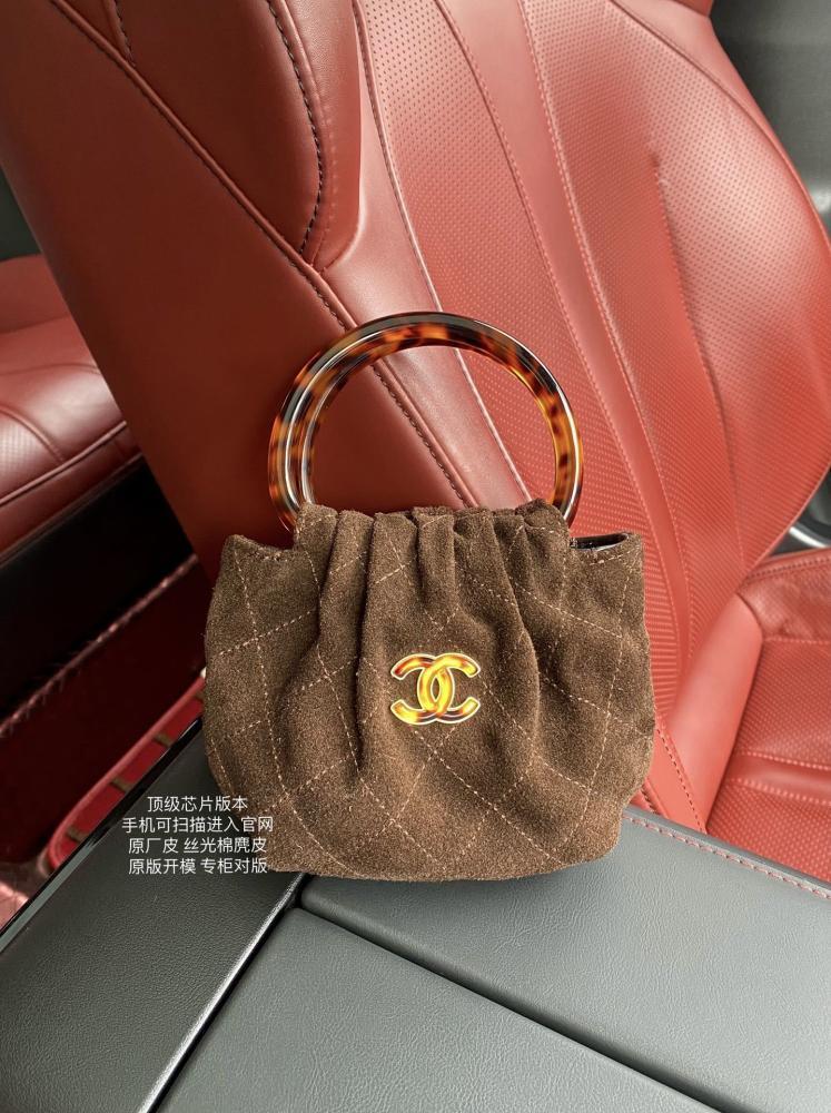 Leather Top Handle Bag
