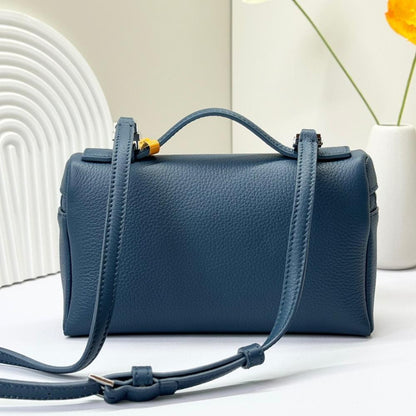 Italian-Inspired Luxury Calfskin Shoulder Bag