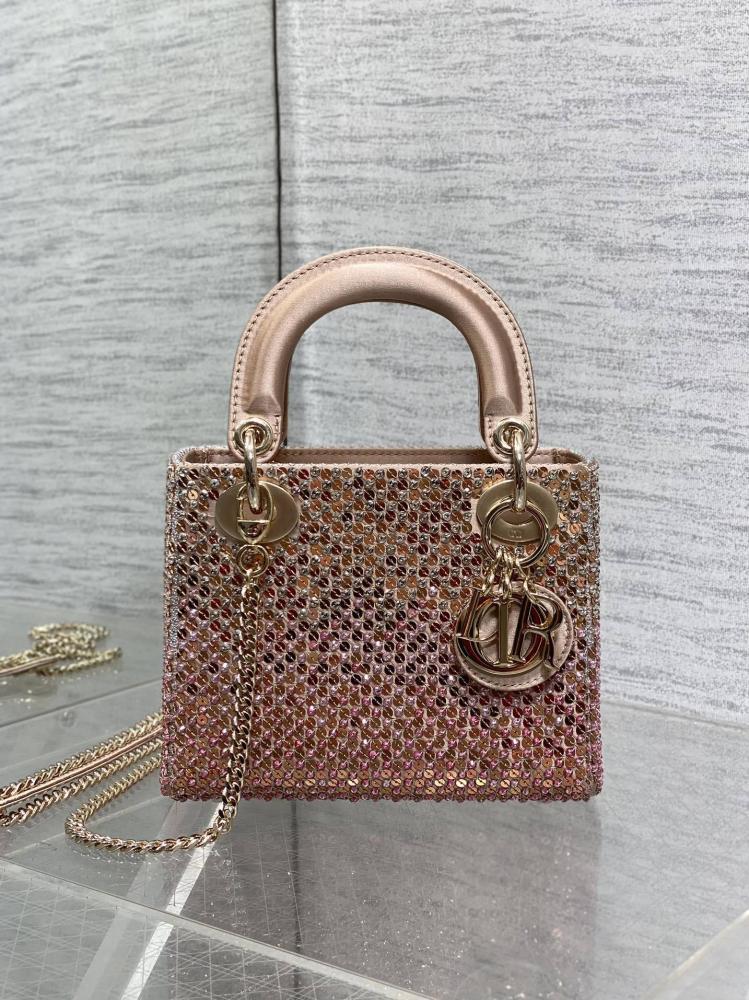 Embroidered Top Handle Bag