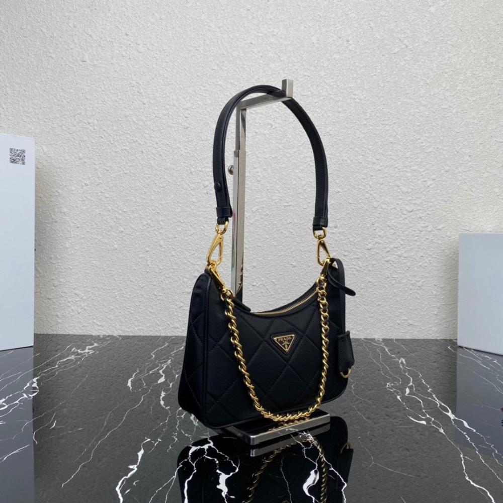Nylon Hobo Bag