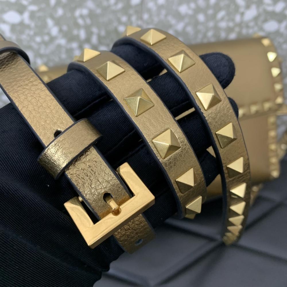 Studded Calfskin Crossbody Bag