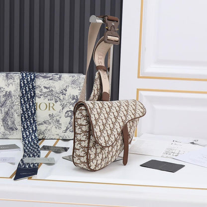 Modern Luxury Monogram Calfskin Shoulder Bag