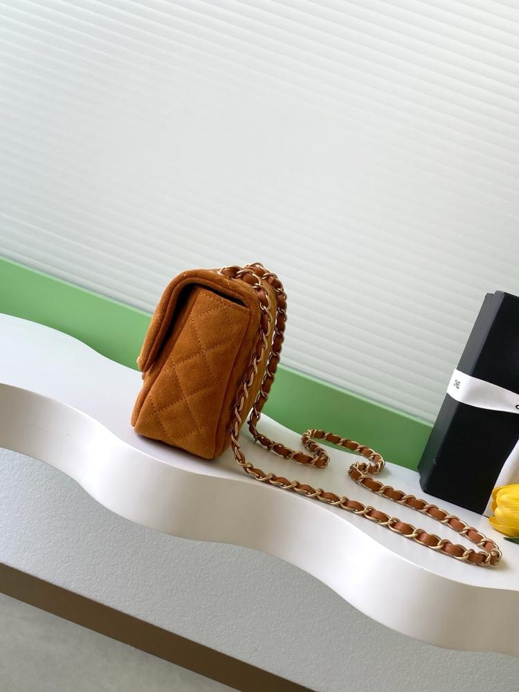 Classic Suede Shoulder Bag