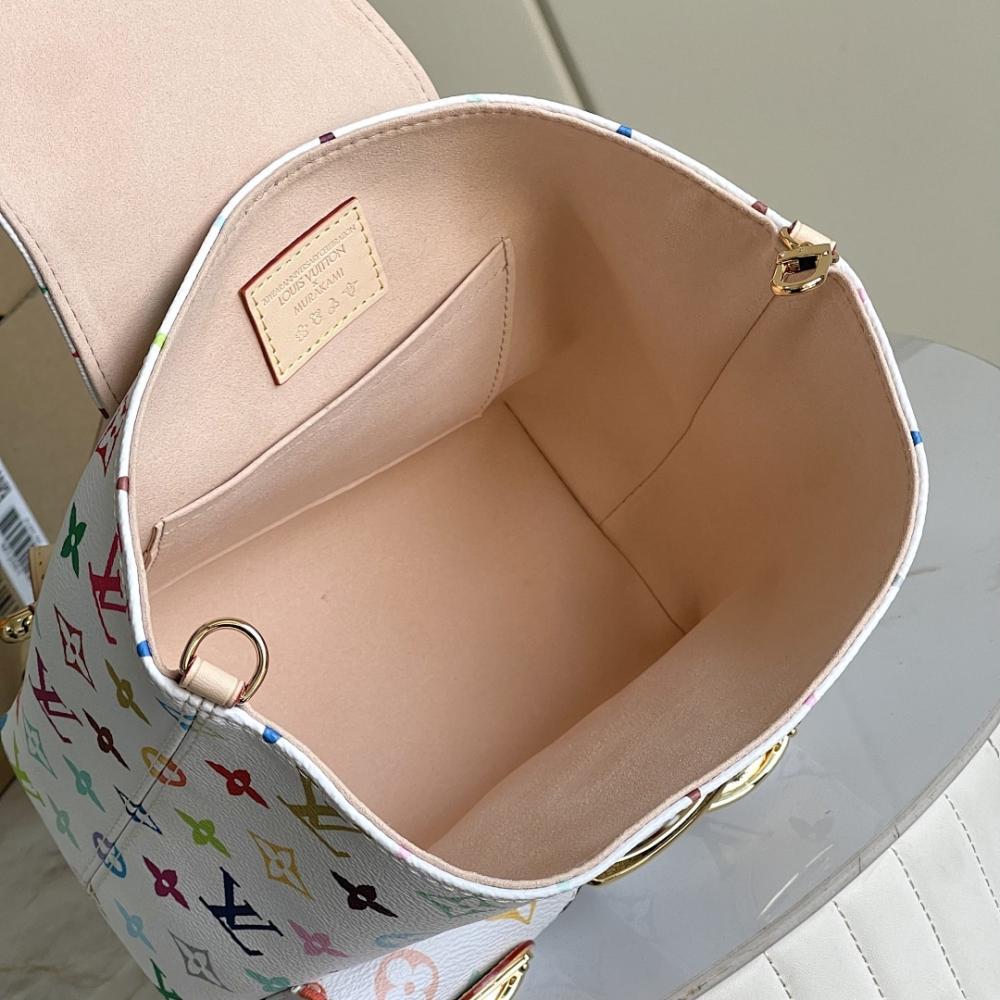 Italian-Inspired Stylish Monogram Leather Crossbody Bag