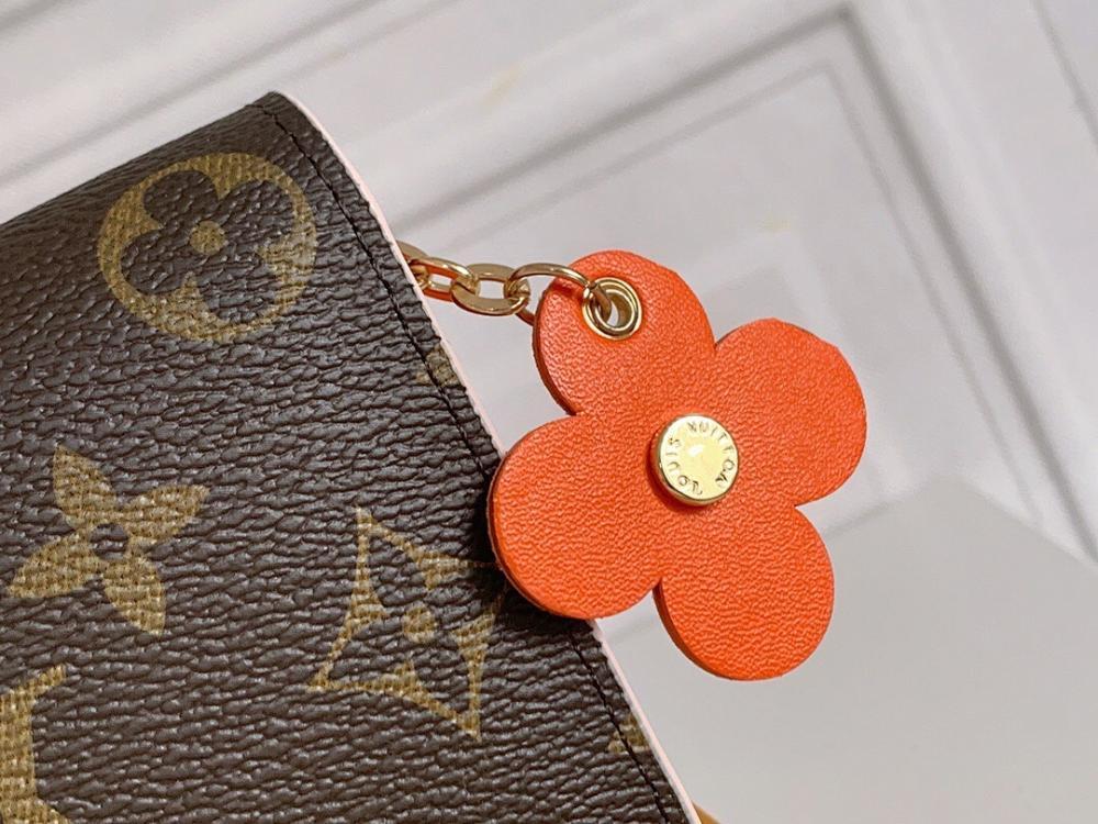 Modern Pink Leather Top Handle Bag