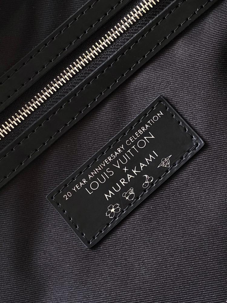 Keepall Monogram Leather Travel Bag