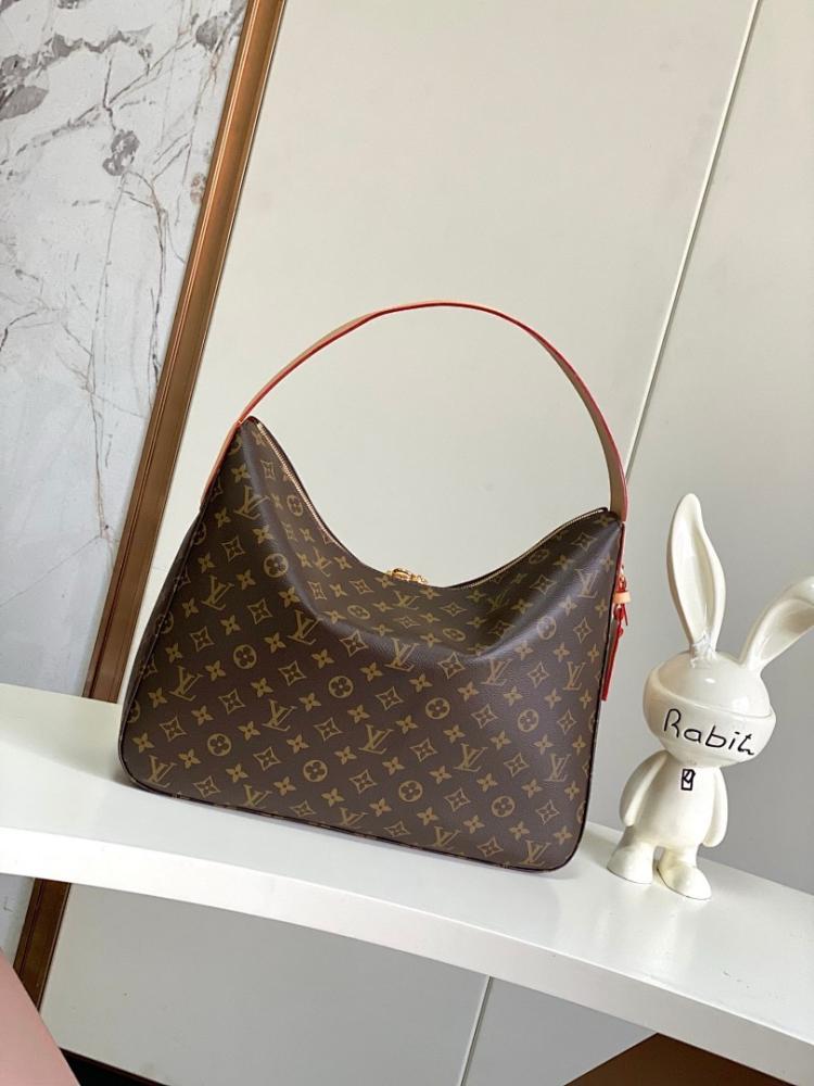 Modern Luxury Monogram Calfskin Crossbody Bag