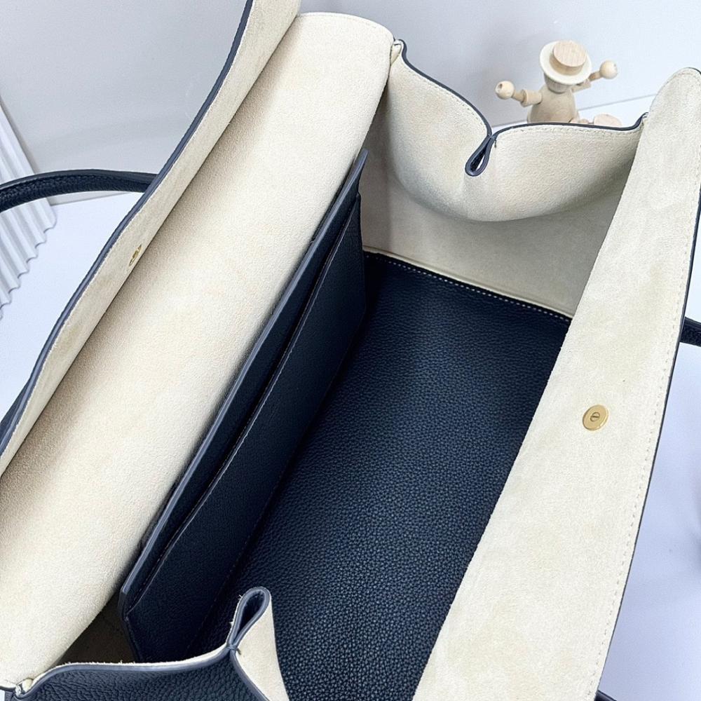 Classic Modern Calfskin Top Handle Bag