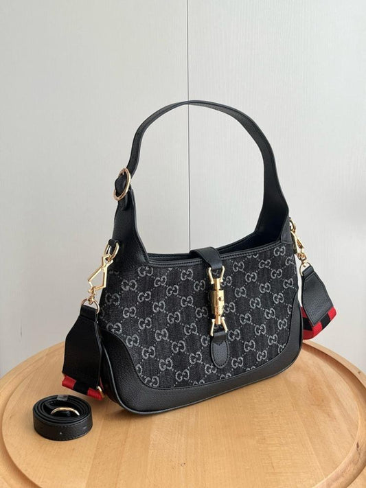 Classic Gold Leather Shoulder Bag – Special Edition