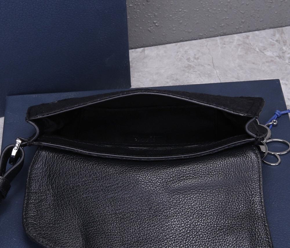 Luxury Refined Leather Crossbody Bag
