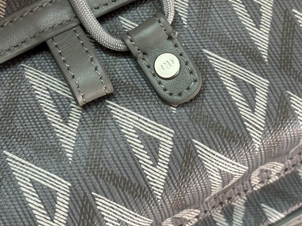 Elegant Premium Black Quilted Leather Backpack