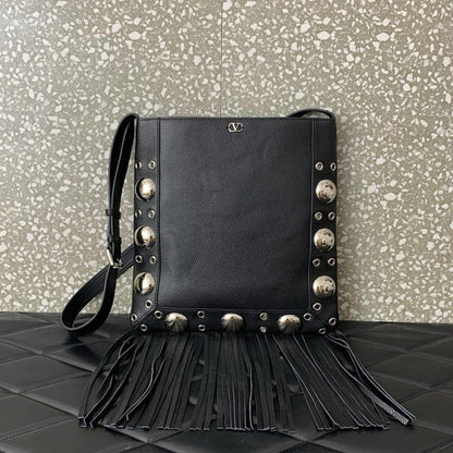 Leather Top Handle Bag