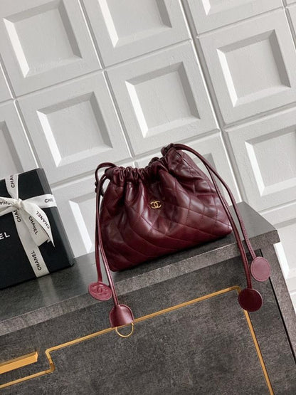 Leather Top Handle Bag