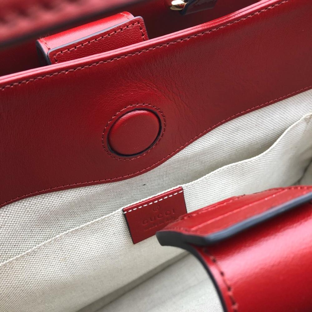 Luxury Leather Top Handle Bag
