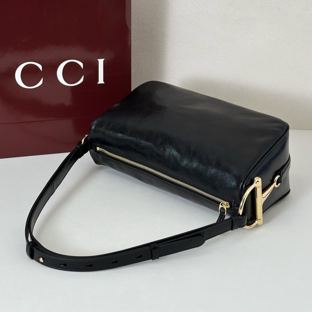 Leather Top Handle Bag