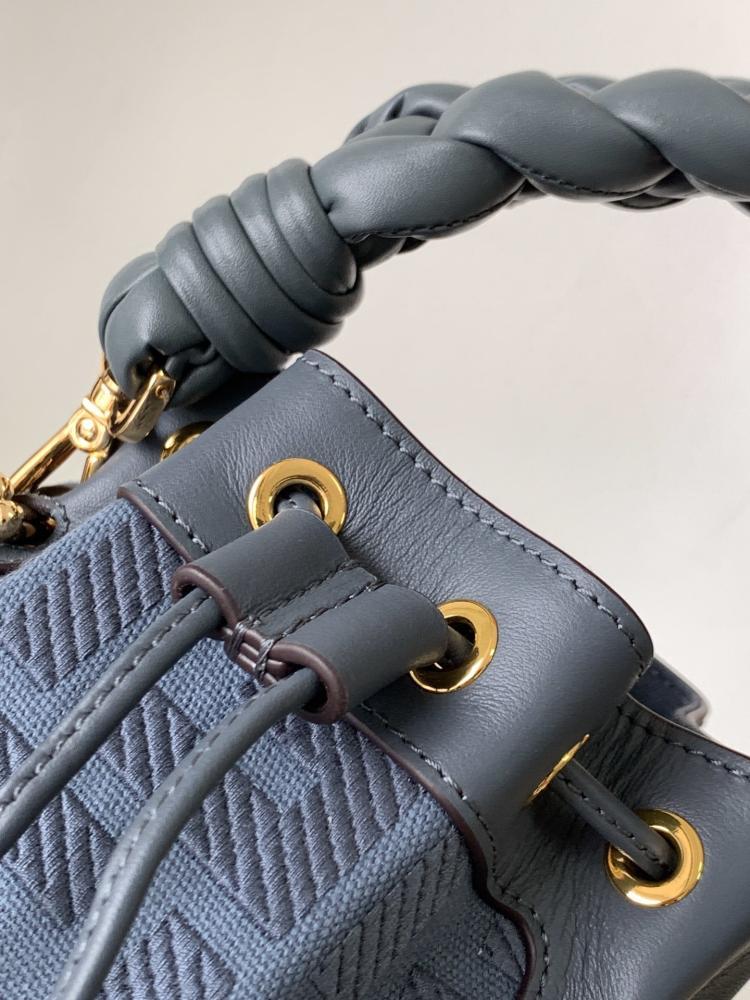 Embroidered Bucket Bag