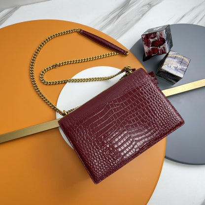 Classic Leather Top Handle Bag