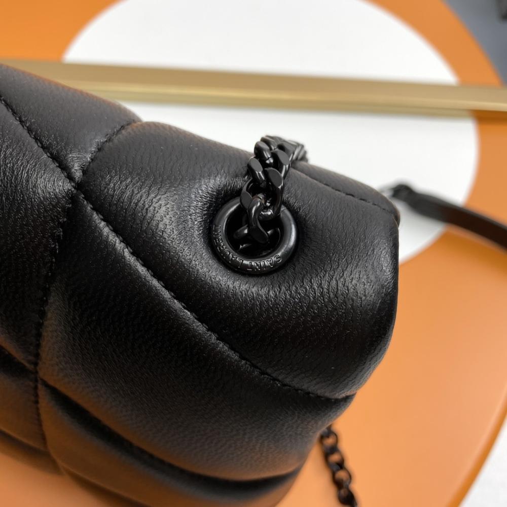 Embroidered Leather Shoulder Bag