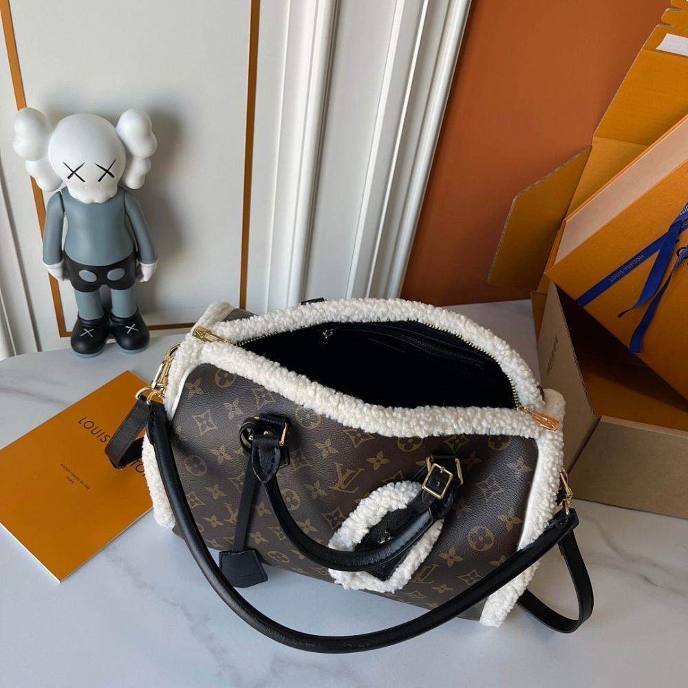 Classic Premium Monogram Lambskin Top Handle Bag