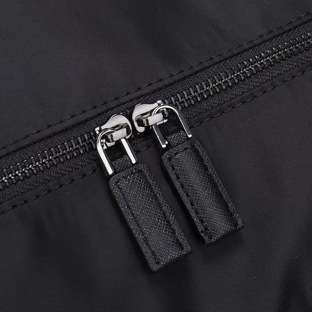 Italian-Inspired Stylish Woven Nylon Crossbody Bag
