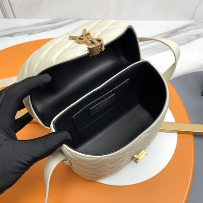 Leather Top Handle Bag