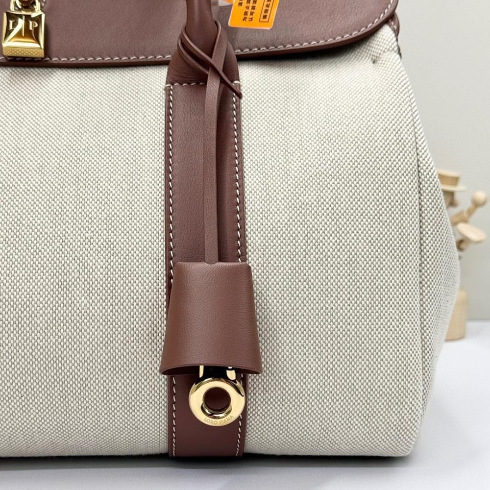 Classic Refined Canvas Top Handle Bag