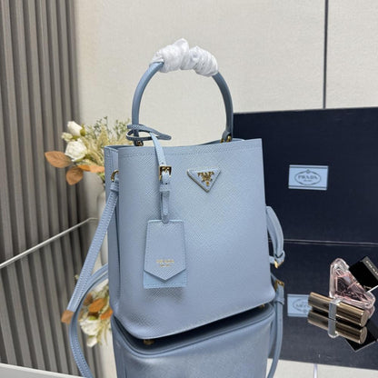 Leather Bucket Bag