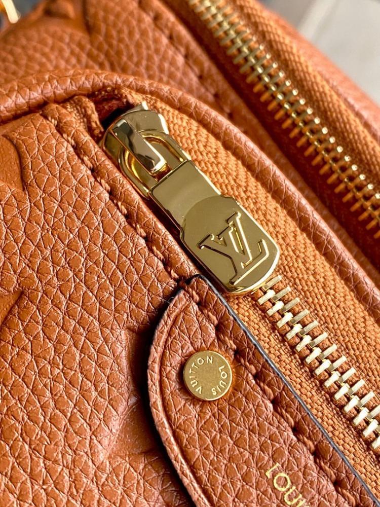 Classic Luxury Monogram Leather Shoulder Bag