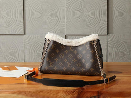 CarryAll Monogram Lambskin Shoulder Bag